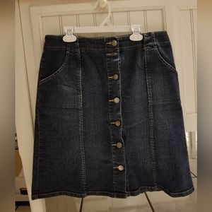 Liz Claiborne denim skirt